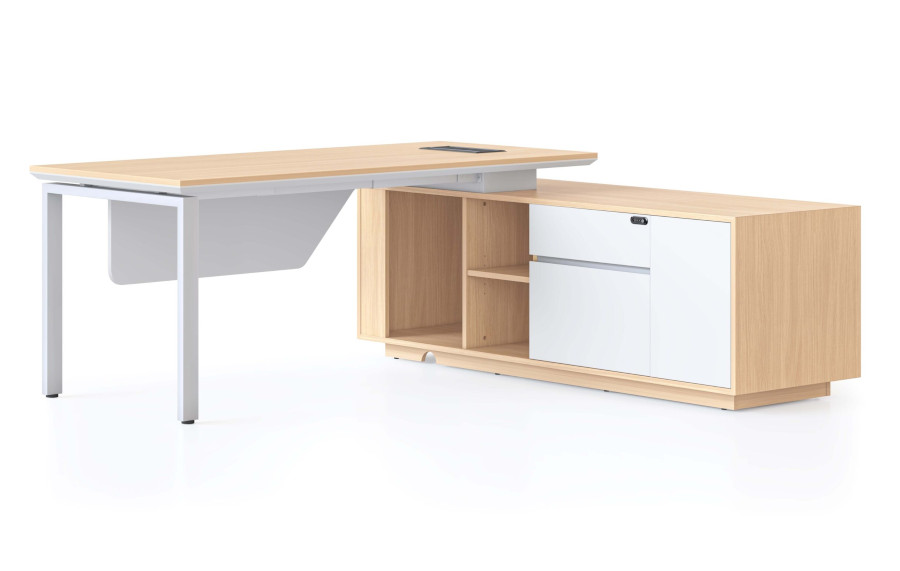 White Profile End Leg